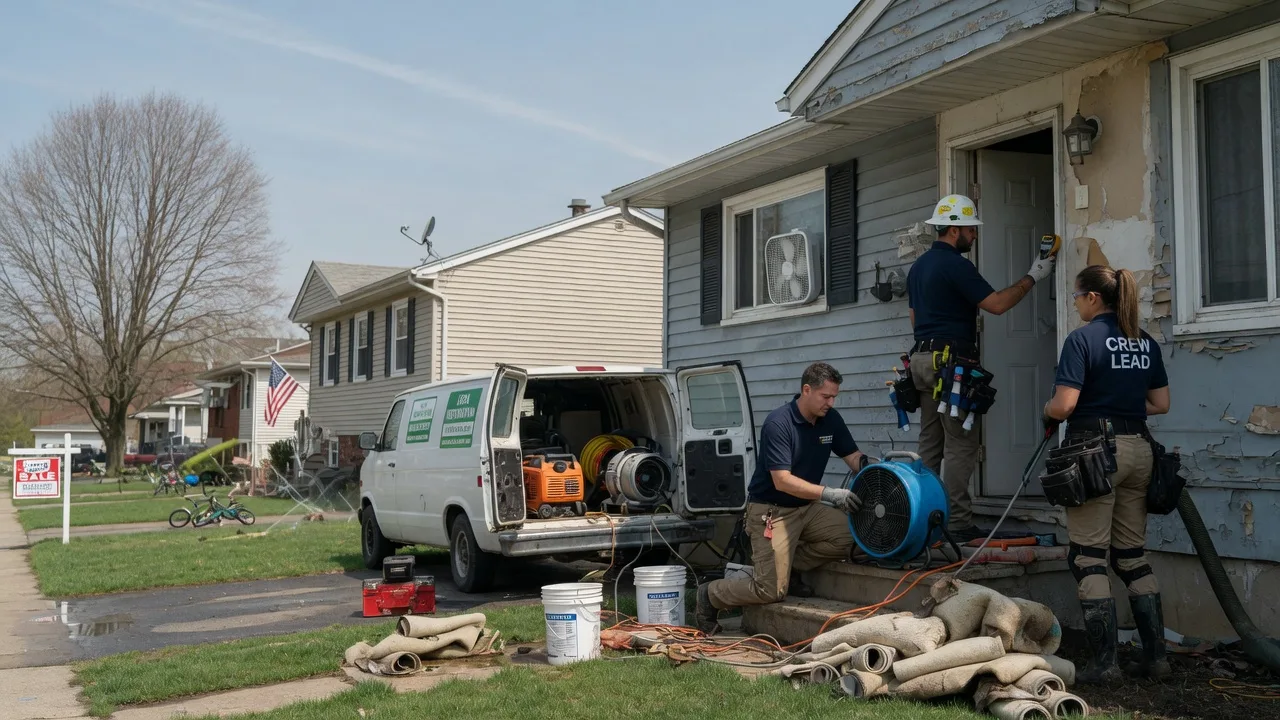 Flood Cleanup in Hull, IL near me