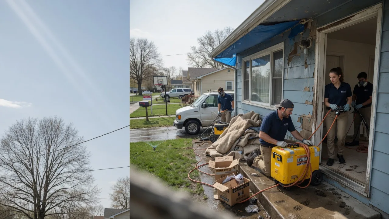 Basement Flood Cleanup in Hull, IL near me